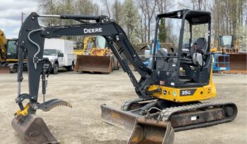 2021 John Deere 35G Mini Excavator